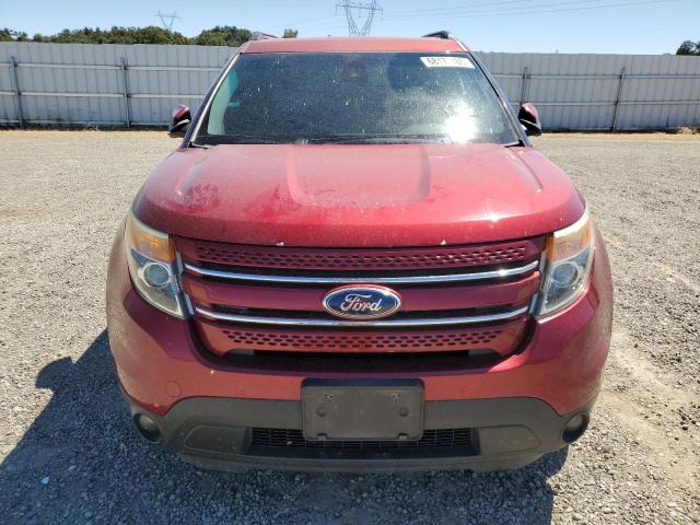 1FM5K8F80DGB34611 - 2013 FORD EXPLORER LIMITED 红色 照片 5