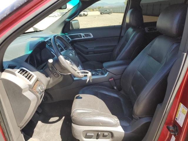 1FM5K8F80DGB34611 - 2013 FORD EXPLORER LIMITED 红色 照片 7