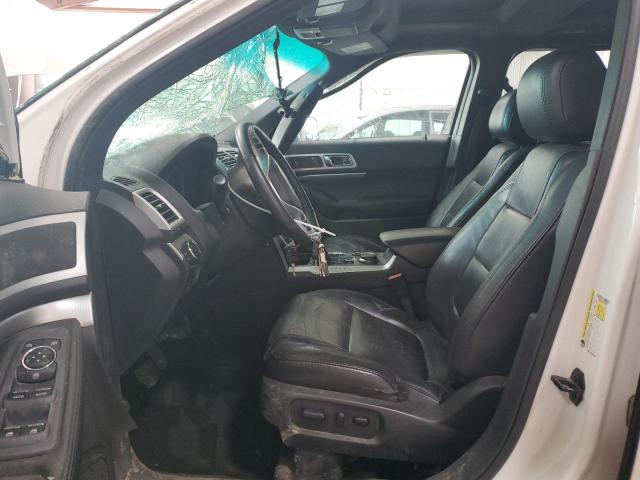 1FM5K8D8XFGA62693 - 2015 FORD EXPLORER XLT Biały zdjęcie 7