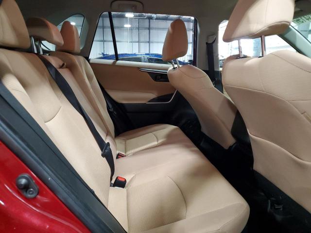 JTMLWRFV5KD516658 - 2019 TOYOTA RAV4 LE Rojo foto 11