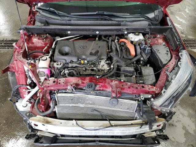 JTMLWRFV5KD516658 - 2019 TOYOTA RAV4 LE Rojo foto 12