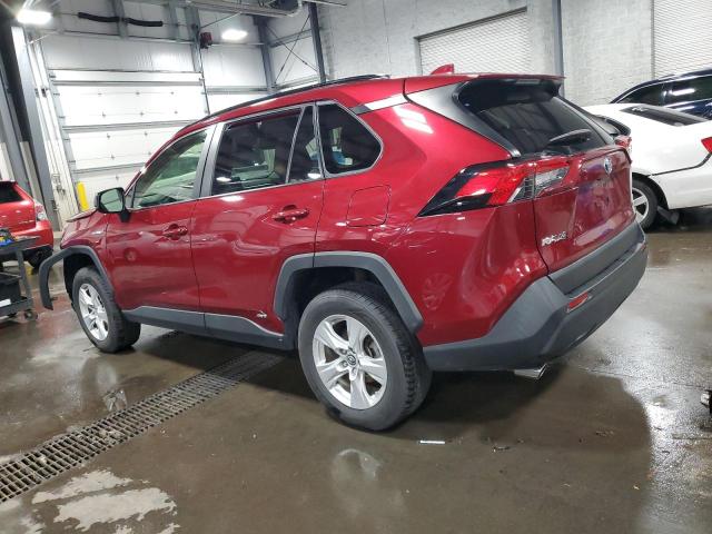 JTMLWRFV5KD516658 - 2019 TOYOTA RAV4 LE Rojo foto 2