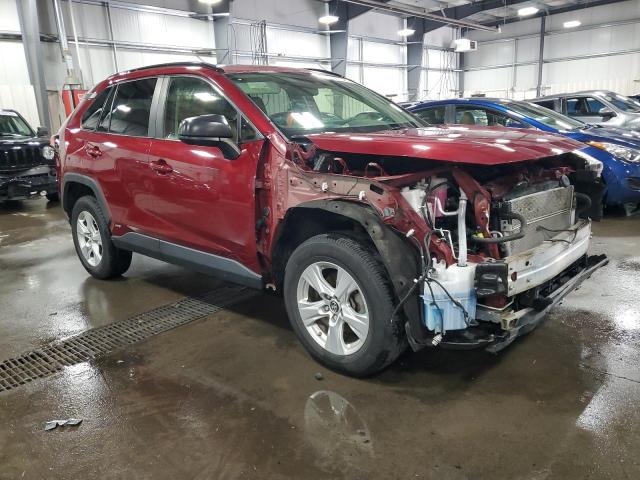 JTMLWRFV5KD516658 - 2019 TOYOTA RAV4 LE Rojo foto 4