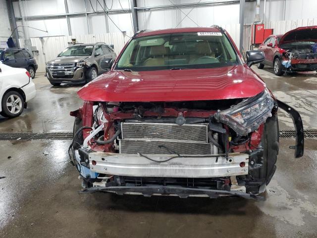 JTMLWRFV5KD516658 - 2019 TOYOTA RAV4 LE Rojo foto 5