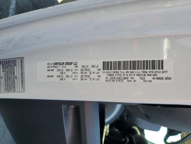 3C6URVJG0EE128034 - 2014 RAM PROMASTER 3500 HIGH Biały zdjęcie 12