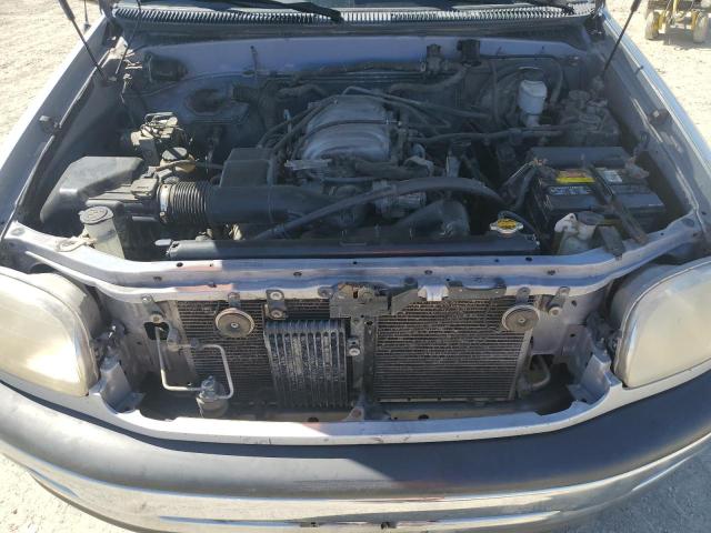 5TBBT4417YS076035 - 2000 TOYOTA TUNDRA ACCESS CAB ვერცხლისფერი ფოტო 11