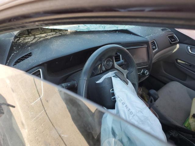 2HGFB2F5XEH039119 - 2014 HONDA CIVIC LX 勃艮第红 照片 9