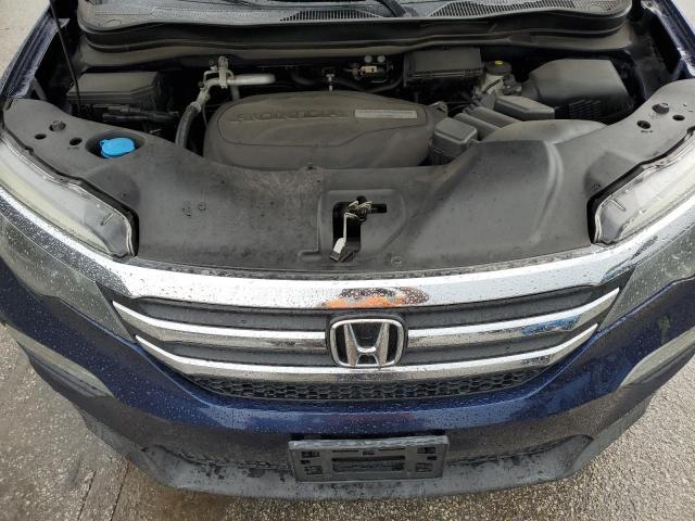 5FNYF5H39JB031666 - 2018 HONDA PILOT EX Azul foto 12