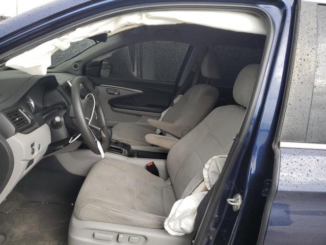 5FNYF5H39JB031666 - 2018 HONDA PILOT EX Azul foto 7