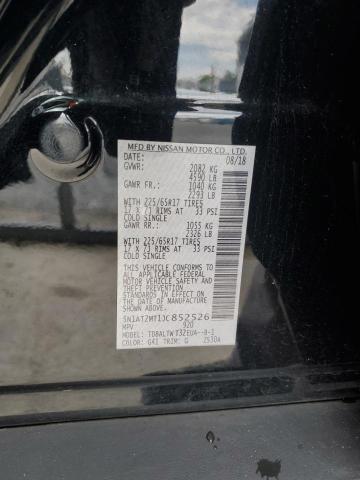 5N1AT2MT1JC852526 - 2018 NISSAN ROGUE S BLACK photo 13