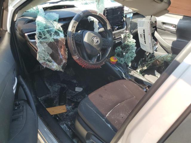 5YFEPMAE4MP226475 - 2021 TOYOTA COROLLA LE SILVER photo 8