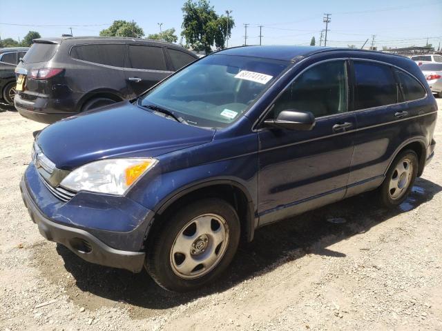 JHLRE38307C058940 - 2007 HONDA CR-V LX BLUE photo 1