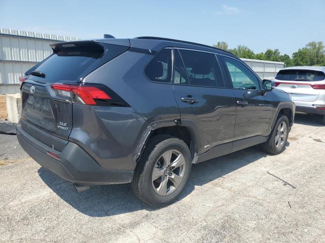 4T3RWRFV9RU120031 - 2024 TOYOTA RAV4 XLE CHARCOAL photo 3