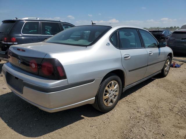 2G1WF52E959147048 - 2005 CHEVROLET IMPALA SILVER photo 3