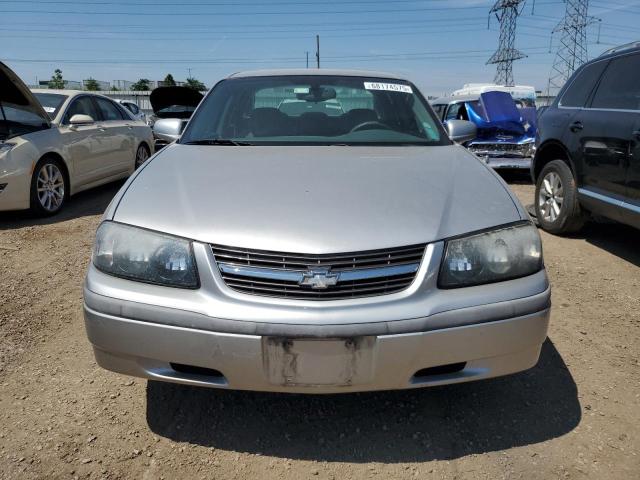 2G1WF52E959147048 - 2005 CHEVROLET IMPALA SILVER photo 5