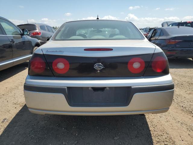 2G1WF52E959147048 - 2005 CHEVROLET IMPALA SILVER photo 6