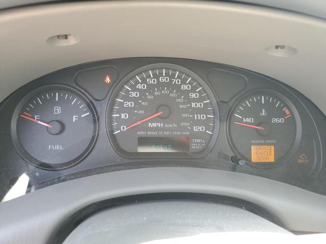 2G1WF52E959147048 - 2005 CHEVROLET IMPALA SILVER photo 9