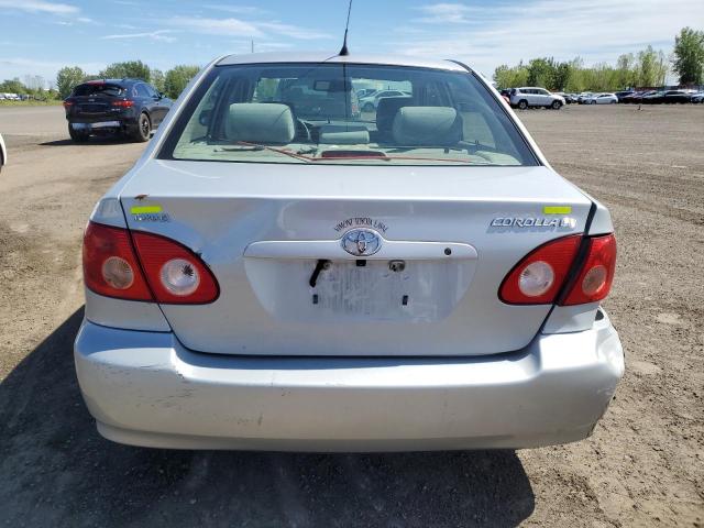 2T1BR32E26C664193 - 2006 TOYOTA COROLLA CE GRAY photo 6