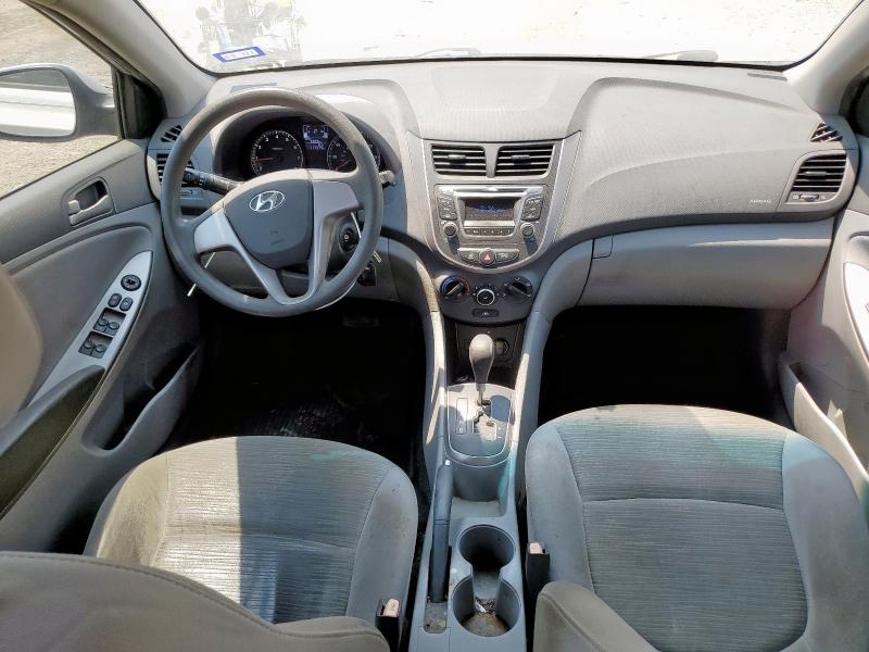 KMHCT4AE5GU123488 - 2016 HYUNDAI ACCENT SE SILVER photo 8