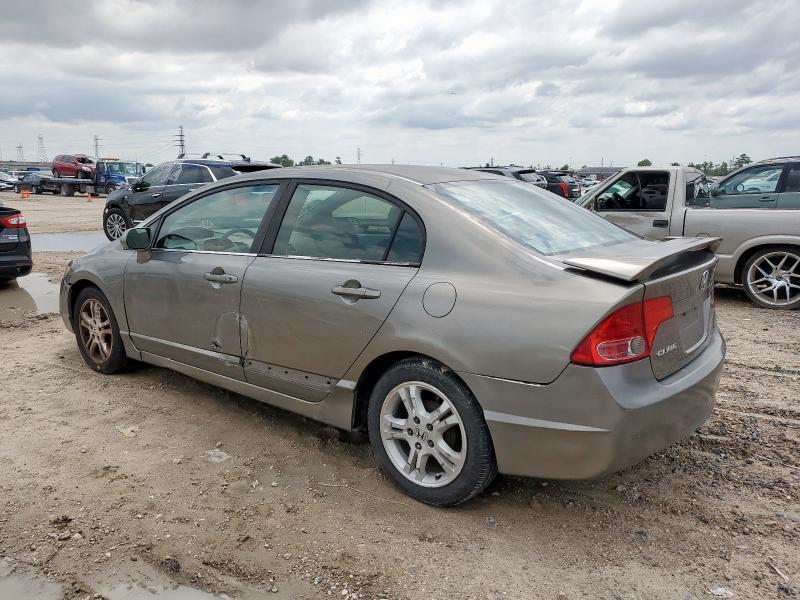 1HGFA16596L137348 - 2006 HONDA CIVIC LX GRAY photo 2