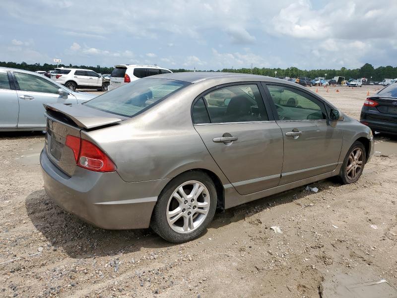1HGFA16596L137348 - 2006 HONDA CIVIC LX GRAY photo 3