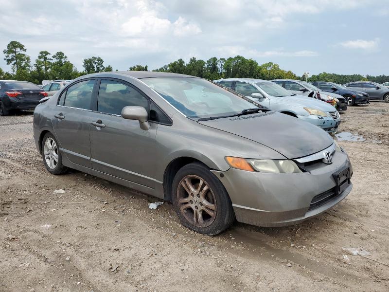 1HGFA16596L137348 - 2006 HONDA CIVIC LX GRAY photo 4