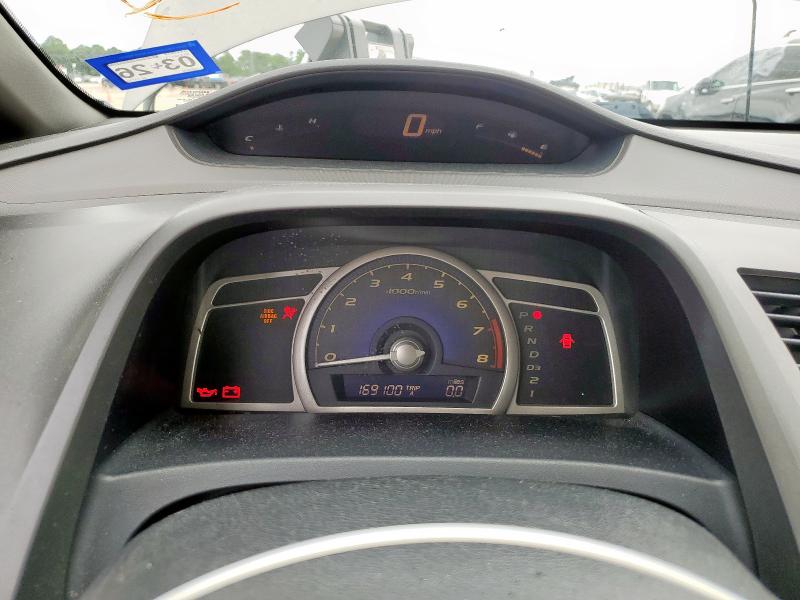 1HGFA16596L137348 - 2006 HONDA CIVIC LX GRAY photo 9