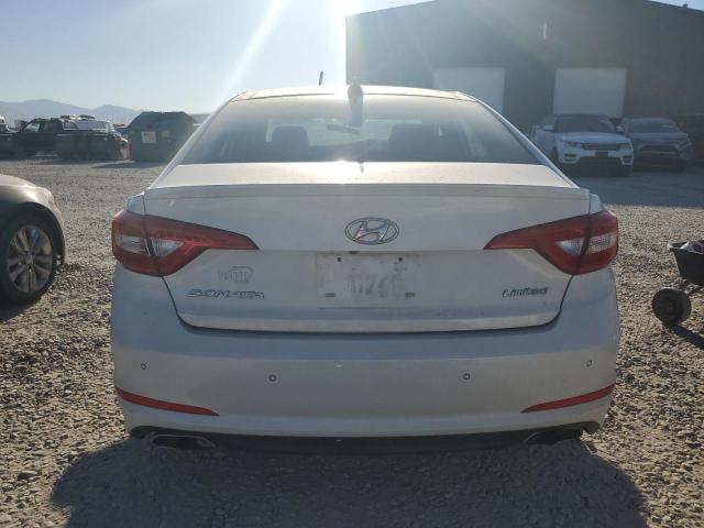 5NPE34AF8FH038000 - 2015 HYUNDAI SONATA SPORT WHITE photo 6
