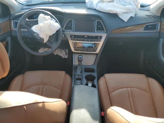 5NPE34AF8FH038000 - 2015 HYUNDAI SONATA SPORT WHITE photo 8