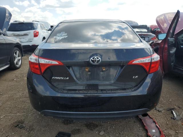2T1BURHE9GC666985 - 2016 TOYOTA COROLLA L BLACK photo 6