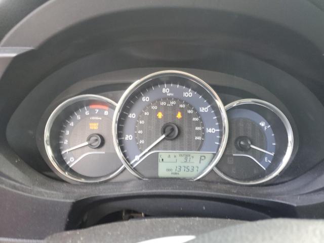 2T1BURHE9GC666985 - 2016 TOYOTA COROLLA L BLACK photo 9