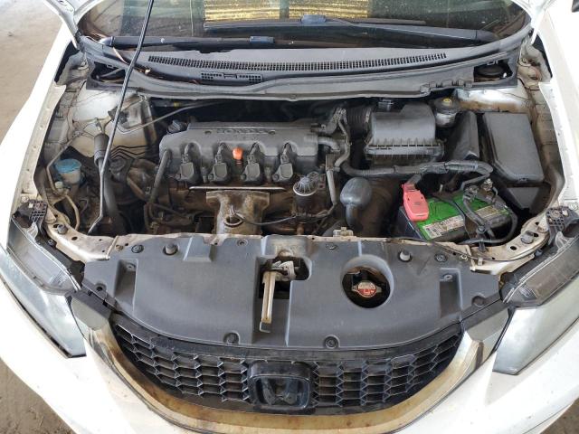 19XFB2F53EE213123 - 2014 HONDA CIVIC LX Weiß Foto 11