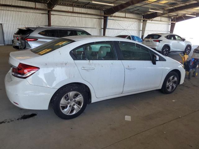 19XFB2F53EE213123 - 2014 HONDA CIVIC LX Weiß Foto 3