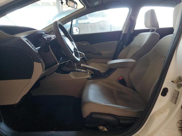 19XFB2F53EE213123 - 2014 HONDA CIVIC LX Weiß Foto 7
