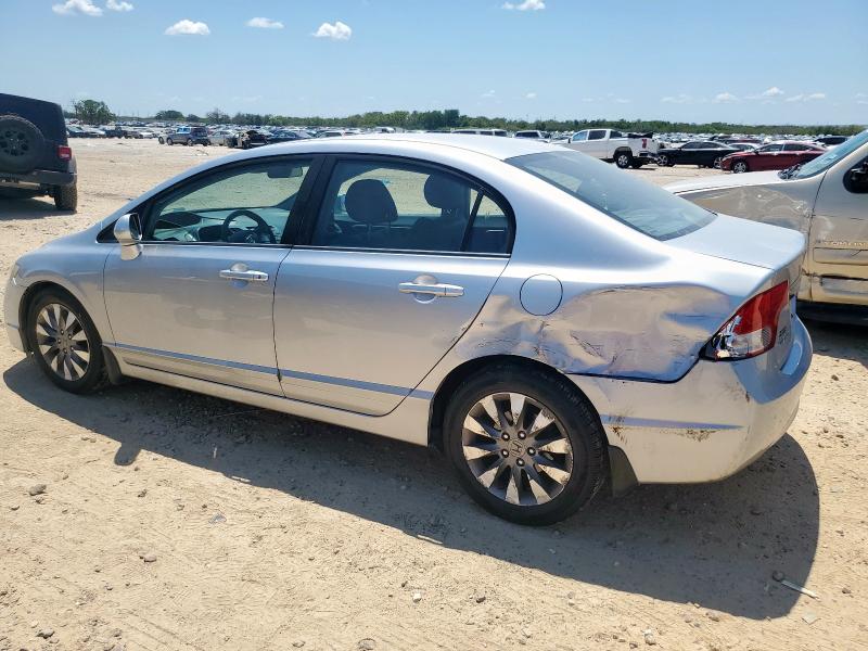 19XFA1F90AE043619 - 2010 HONDA CIVIC EXL ვერცხლისფერი ფოტო 2