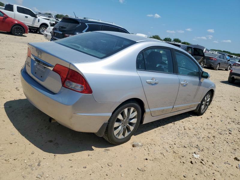 19XFA1F90AE043619 - 2010 HONDA CIVIC EXL ვერცხლისფერი ფოტო 3