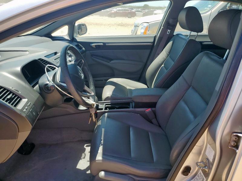 19XFA1F90AE043619 - 2010 HONDA CIVIC EXL ვერცხლისფერი ფოტო 7