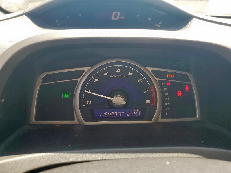 19XFA1F90AE043619 - 2010 HONDA CIVIC EXL ვერცხლისფერი ფოტო 9