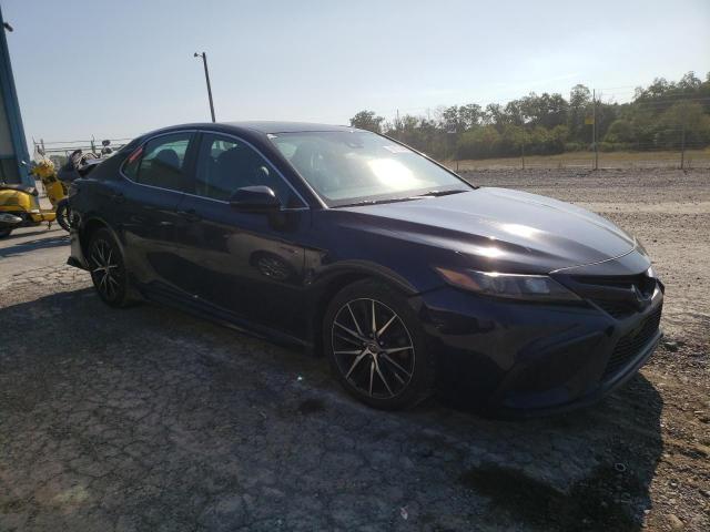 4T1G11AK6MU511885 - 2021 TOYOTA CAMRY SE BLACK photo 4