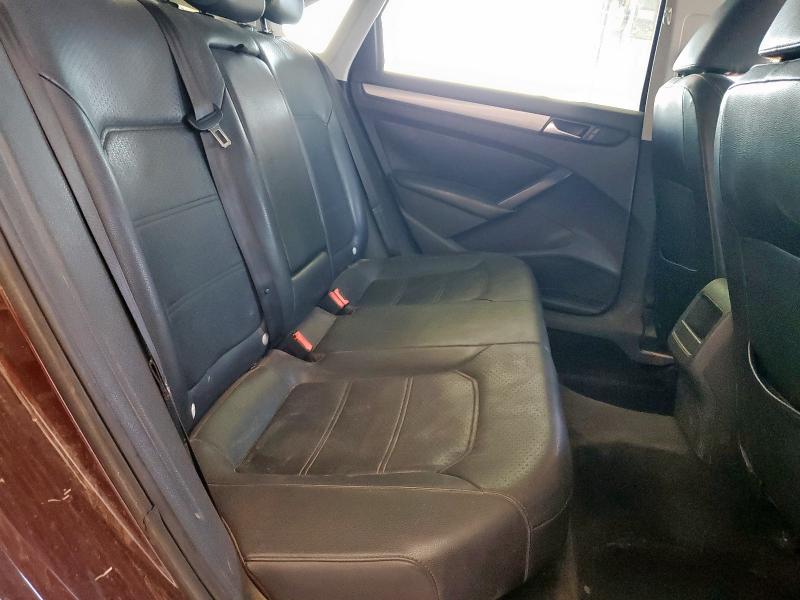 1VWAT7A37EC028796 - 2014 VOLKSWAGEN PASSAT S მუქწითელი ფოტო 10