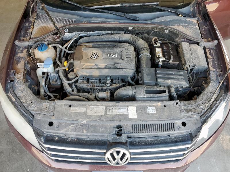 1VWAT7A37EC028796 - 2014 VOLKSWAGEN PASSAT S მუქწითელი ფოტო 11