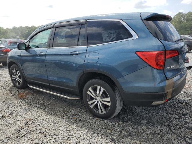 5FNYF6H58GB067364 - 2016 HONDA PILOT EXL BLUE photo 2