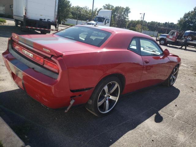 2C3CDYCJ4DH565958 - 2013 DODGE CHALLENGER SRT-8 红色 照片 3