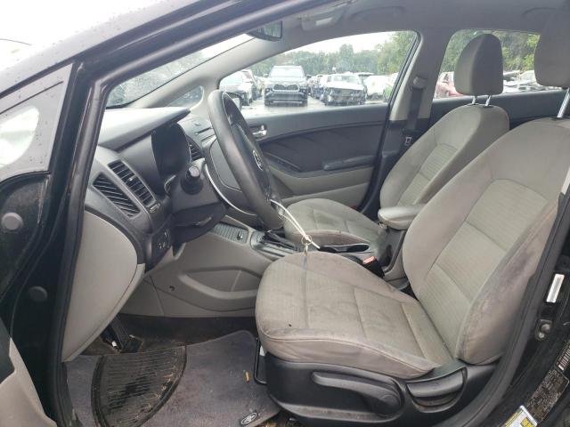 KNAFX4A67E5157533 - 2014 KIA FORTE LX BLACK photo 7