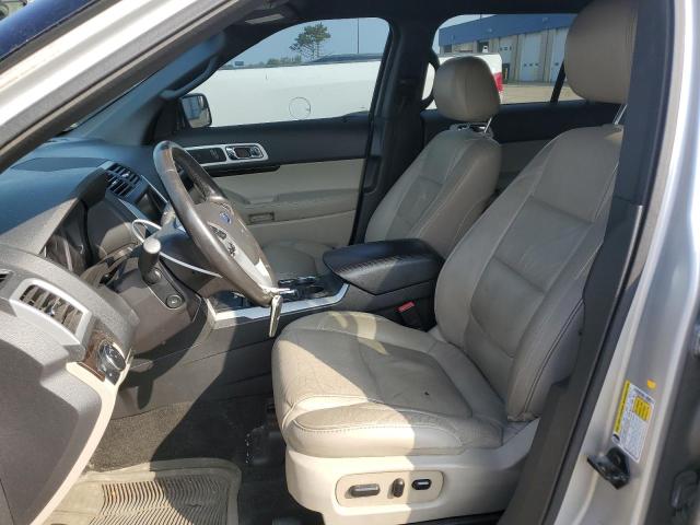 1FM5K7F87FGA87901 - 2015 FORD EXPLORER LIMITED فضي صورة 7