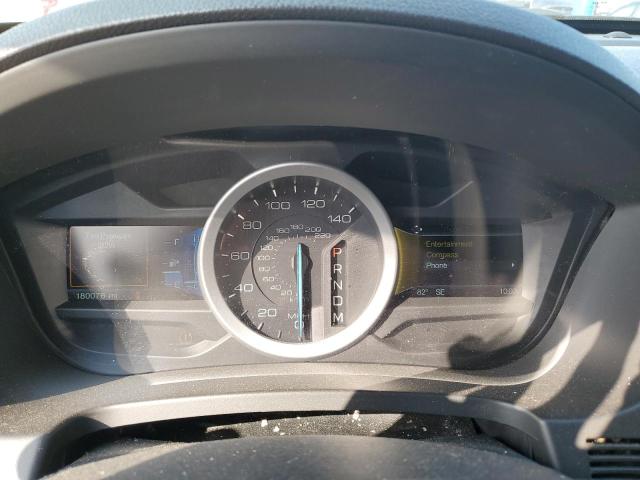 1FM5K7F87FGA87901 - 2015 FORD EXPLORER LIMITED فضي صورة 9