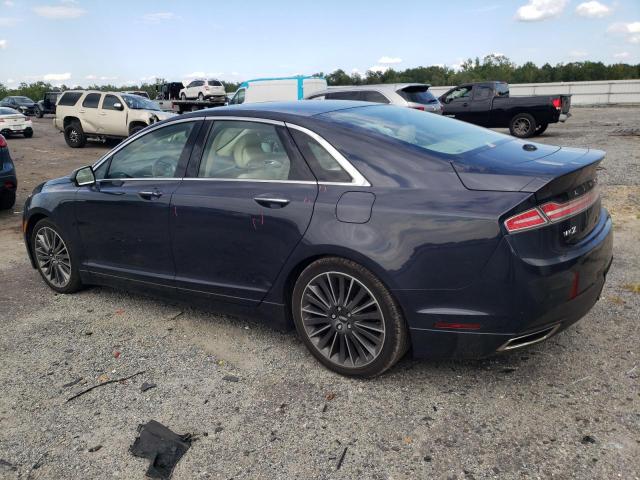 3LN6L2LU1ER826662 - 2014 LINCOLN MKZ HYBRID BLACK photo 2