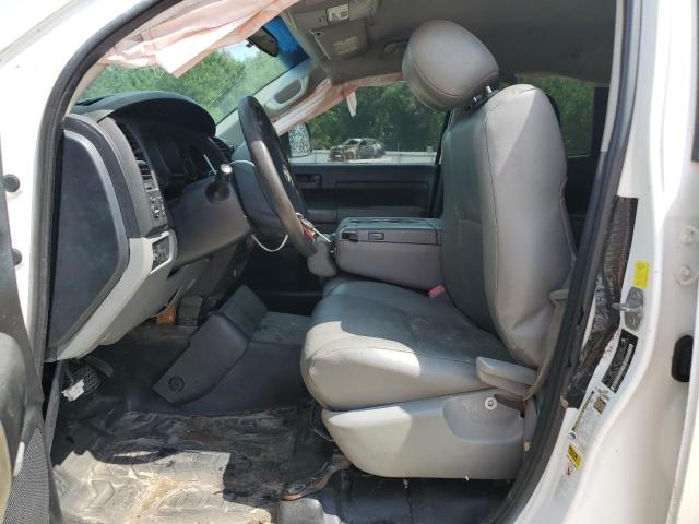 5TFUW5F1XBX186654 - 2011 TOYOTA TUNDRA DOUBLE CAB SR5 WHITE photo 7