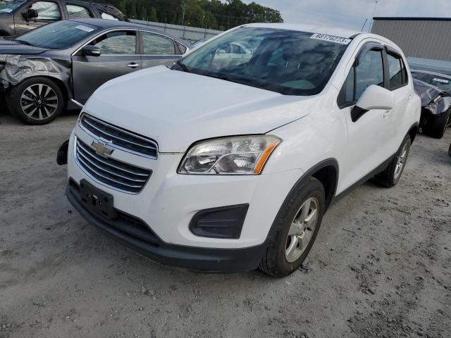 3GNCJPSB9FL255184 - 2015 CHEVROLET TRAX 1LS WHITE photo 1