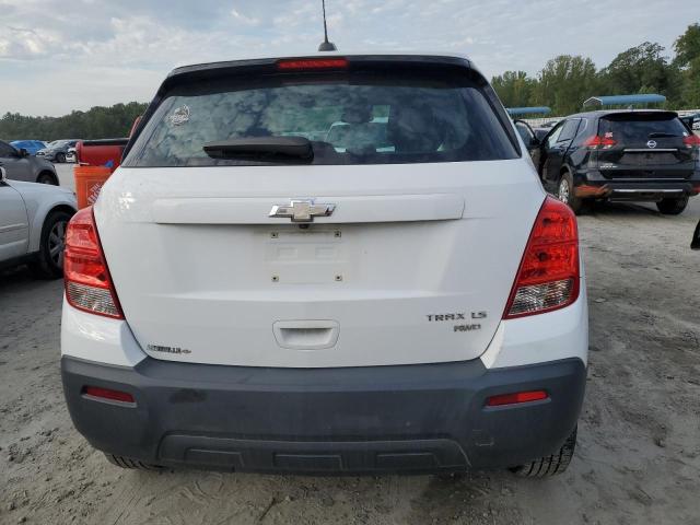 3GNCJPSB9FL255184 - 2015 CHEVROLET TRAX 1LS WHITE photo 6